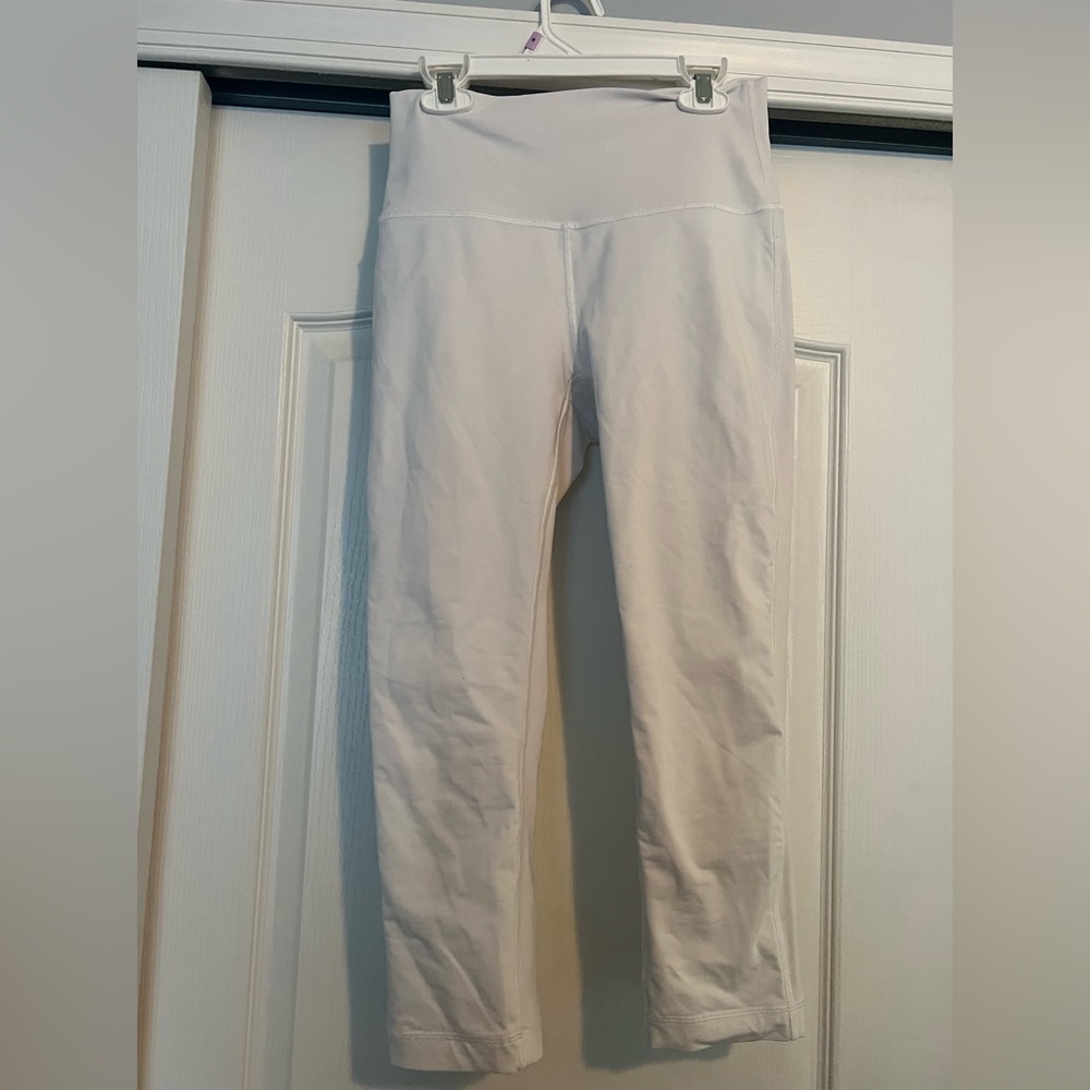 Lululemon white leggings